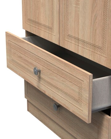 Richmond Ready Assembled 2 Door 2 Drawer Wardrobe