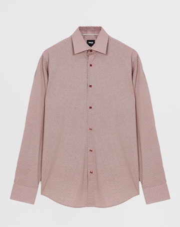 BOSS Geo Printed Long Sleeve Shirt