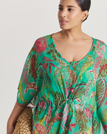 MAGISCULPT Embellished Beach Kaftan