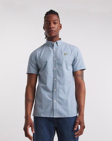 Lyle & Scott Short Sleeve Gingham Shirt