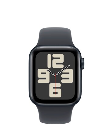 Apple Watch SE GPS 40mm Midnight Aluminium Case with Midnight Sport Band - S/M