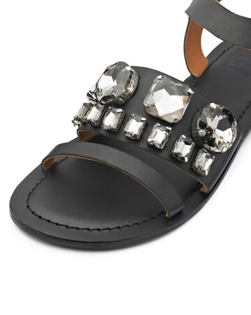 Sole Diva Jewelled Sandals Wide E Fit