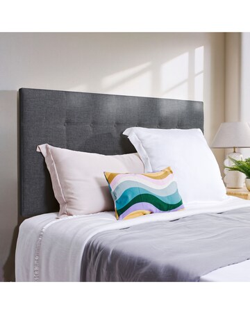 Airsrpung Blyth Buttoned Fabric Headboard