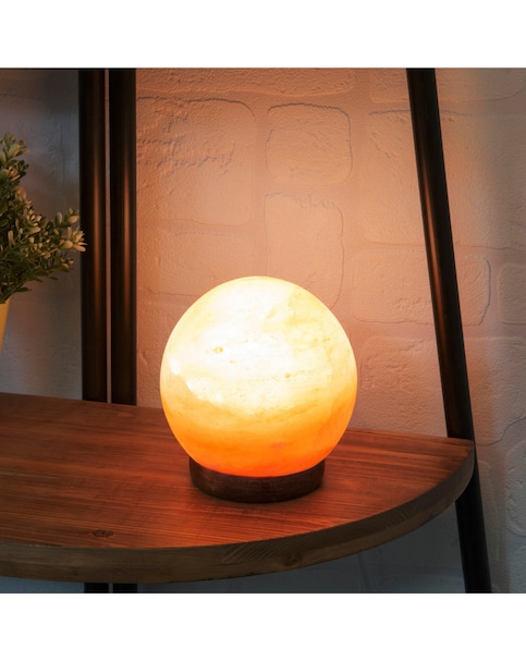 Serenity Himalayan Rock Salt Lamp 5 Sphere