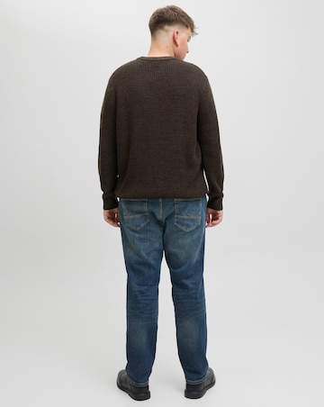 Jack & Jones Global Knitted Jumper - Brown