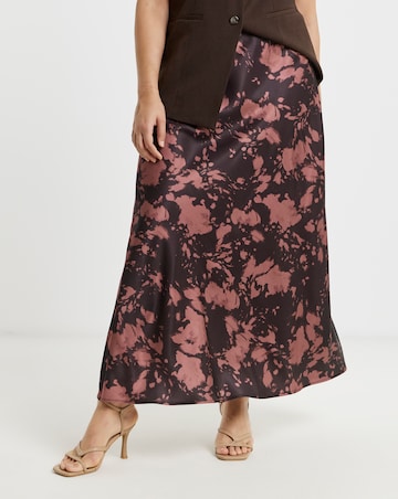 Satin Maxi Skirt