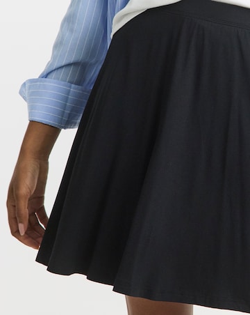 Jersey Mini Skater Skirt