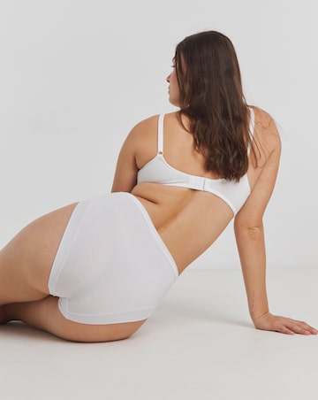 Pretty Secrets (3 Pack) Full Fit Modal Knickers Black/White/Almond