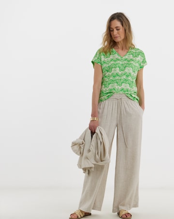 The V Neck Cotton T-Shirt