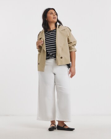 Whitev 24/7 Crop Wide Leg Jeans