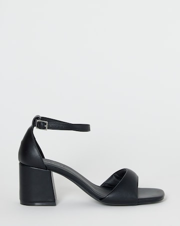 Coco Barely There Block Heel Sandals - Extra Wide Fit (EEE)