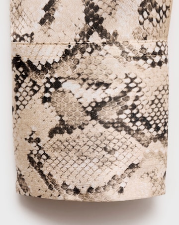 Mango Ideale Snake Print Shirt