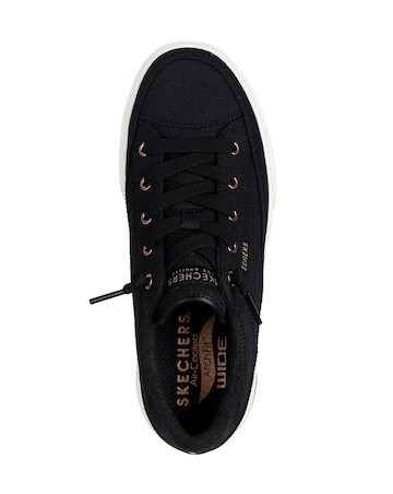 Skechers Black Arch Fit Arcade Meet Ya There Slip-On Trainers - Wide Fit (E)