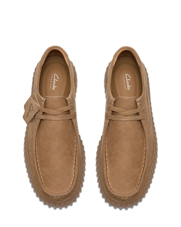 Clarks Torhill Lo Shoes - Dark Sand