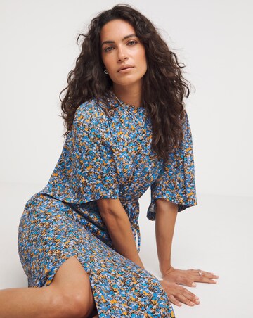 Whistles Ditsy Bouquet Midi Dress