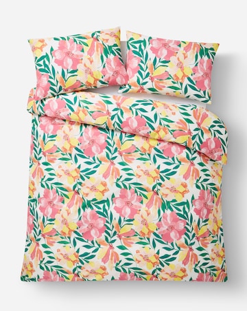 Trina Floral Cotton Blend Duvet Cover Set