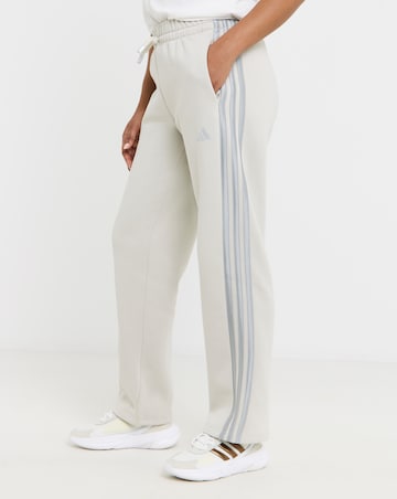 adidas 3 Stripes Wide Leg Joggers