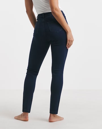 Indigo Highwaist Super Stretch Slim Jeans