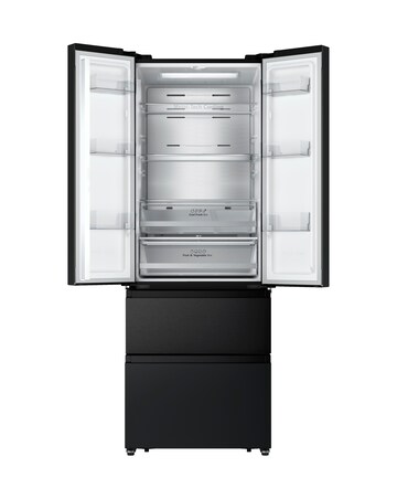 Hisense PureFlat RF632N4AFE2 Total No Frost American Fridge Freezer Black