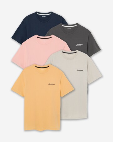 Jack & Jones Beau 5 pack T-Shirt