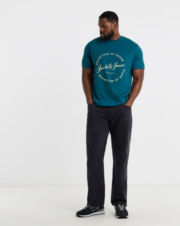 Jack & Jones Grayson Logo T-Shirt 5 Pack - Multi