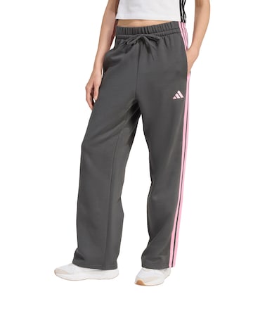 adidas 3 Stripes Wide Leg Joggers