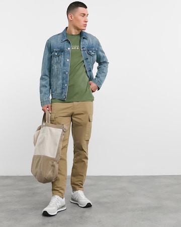 Relaxed Tapered Ripstop Cargo Trouser