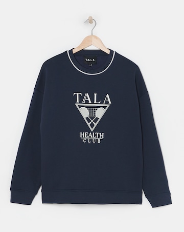 TALA Health Club Loose Hem Sweatshirt