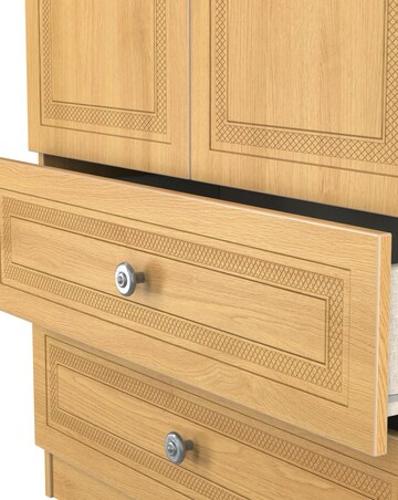 Richmond Ready Assembled 2 Door 2 Drawer Wardrobe