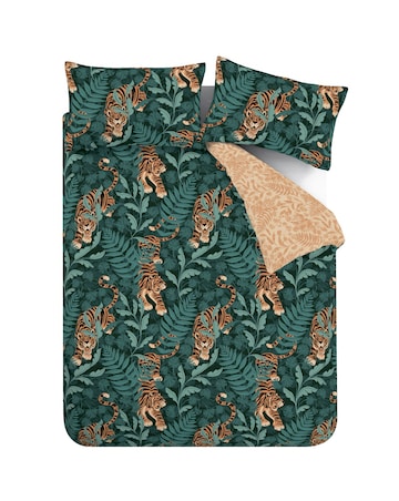 Catherine Lansfield Tropic Tiger Duvet set