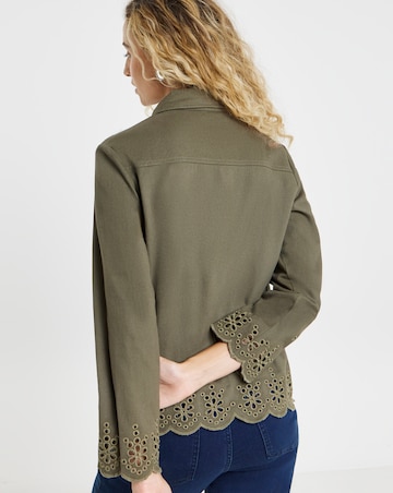 Joe Browns Delicate Embroidered Denim Jacket