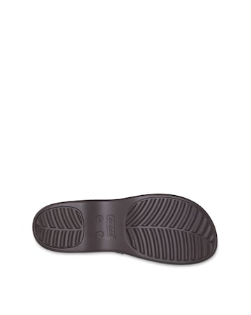 Crocs Espresso Brooklyn Knot Sky Sandal - Standard Fit