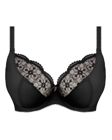 Freya Hallie Plunge Wired Bra Black