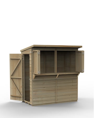 Forest Pressure Treated Shiplap 6x3 Pent Garden Bar (Home Delivery)