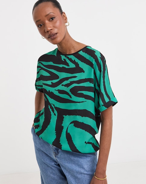 Boxy Short Sleeve Top