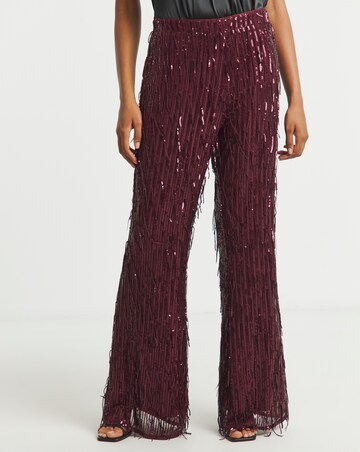 Joanna Hope Sequin Trousers