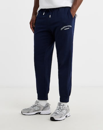 Jack & Jones College Logo Joggers - Navy