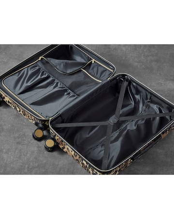 Rock Savannah Leopard Large Suitcase