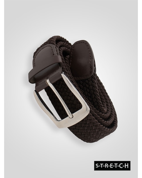 New In - D555 Malcolm Stretch Braided Belt