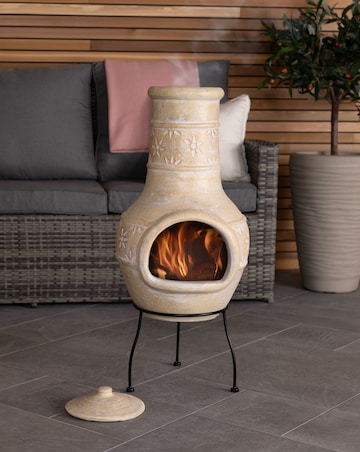 Charles Bentley SNUG Valencia Clay Chiminea