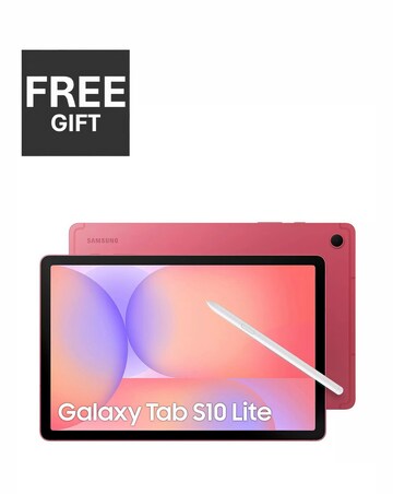 Samsung Galaxy Tab S10 Lite 10.9in 256GB 5G Tablet - Red