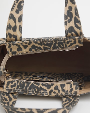 Leopard Mini Tote Bag