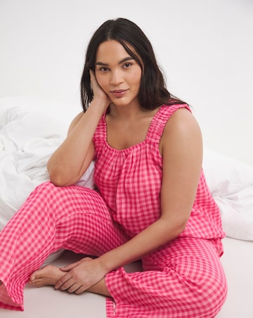 Pretty Secrets Gingham Cami Pyjama Set