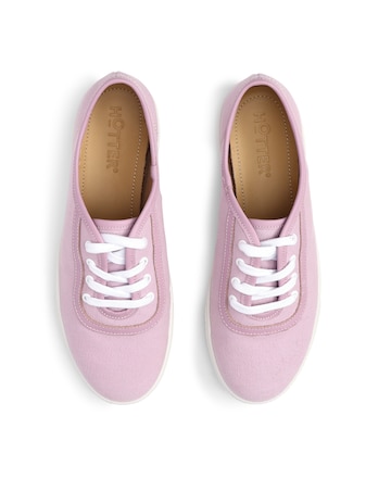Hotter Mabel D Fit Canvas Lace-Up