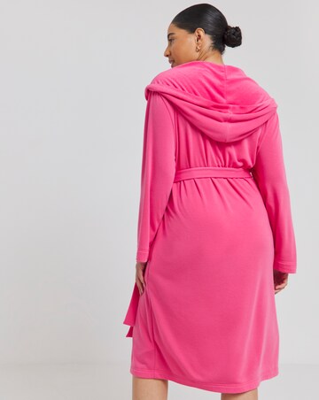 Soft Terry Towelling Hooded Dressing Gown