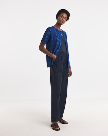 Sequin Knitted Cardigan