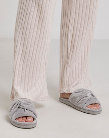 Alondra Twist Upper Mule Slipper - Extra Wide Fit (EEE)