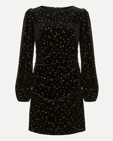 Phase Eight Adele Velvet Mini Dress
