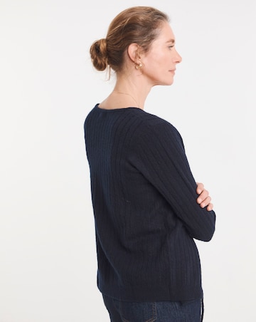 Ribbed Tie Front Cardigan