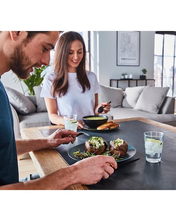 Swan SM22037LBLKN 20Litre Stealth Black Digital Microwave